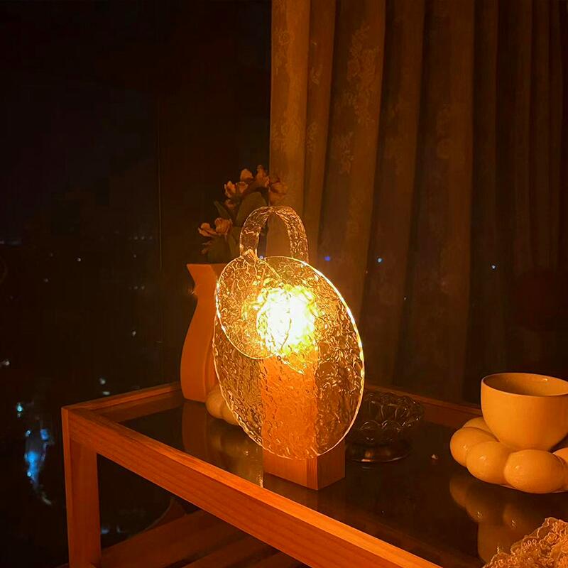 Rotating Rippling Night Light Lamp - Kalesh Monk
