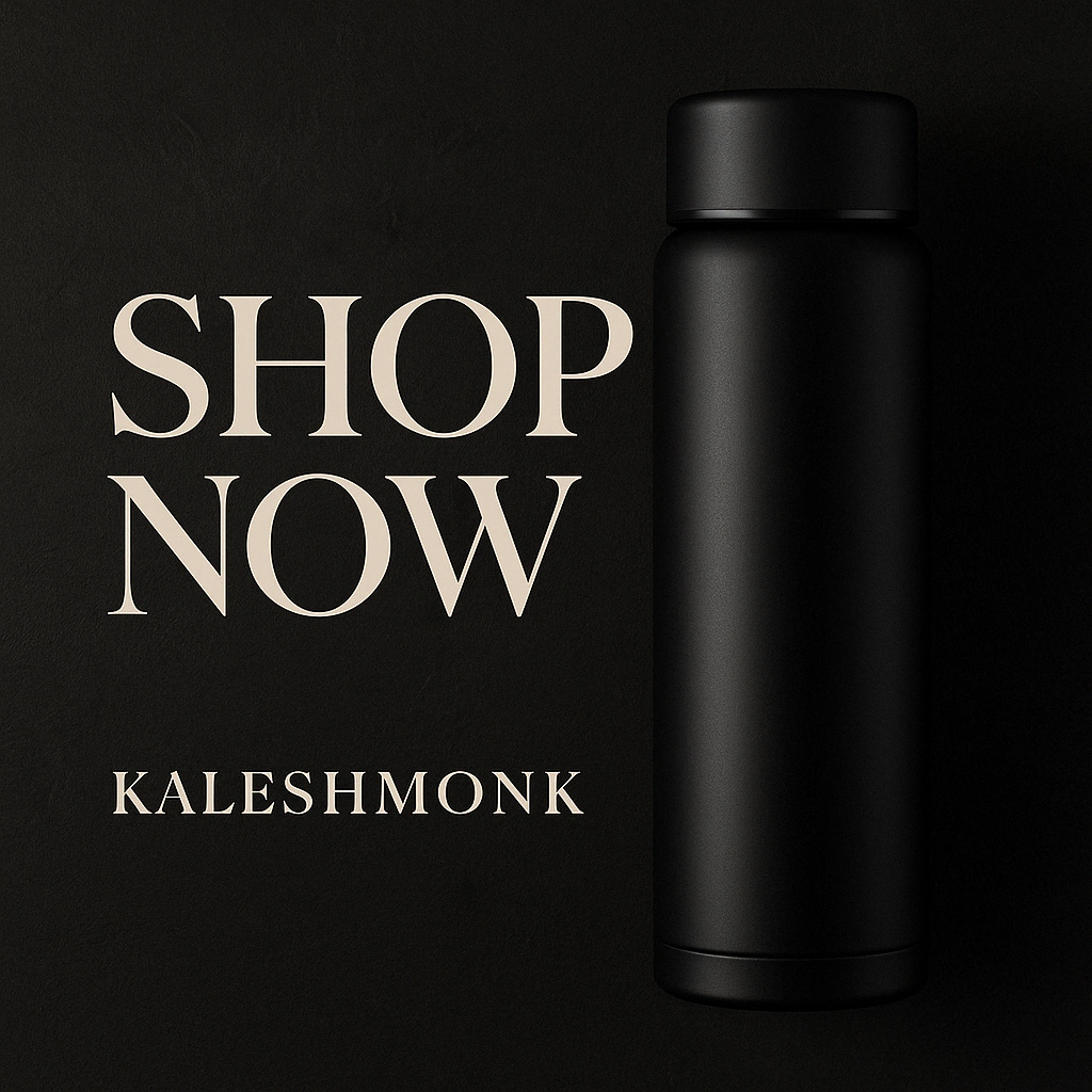 Smart LED Temperature Display Bottle – 500ml Black Stainless Steel Thermos Flask for Hot & Cold Drinks | Insulated Leakproof Travel Bottle  (Pack of 1, Black, Steel)