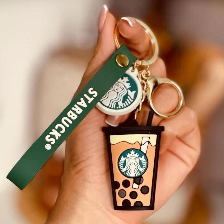 Starbucks 6 Glass Design Set 3D Keychain (12 Pieces in Packet)