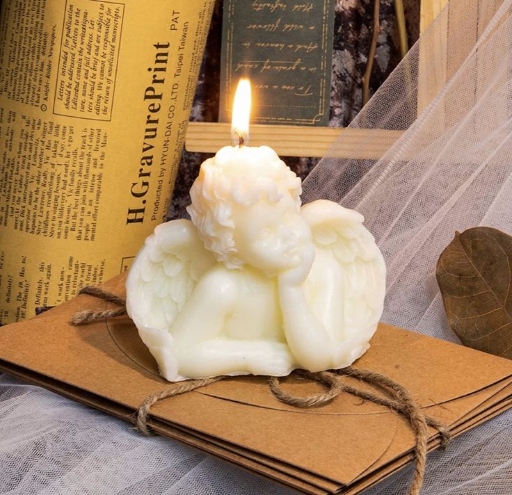 Little Angel Scented Candle ( PACK OF 4 ) - Kalesh Monk