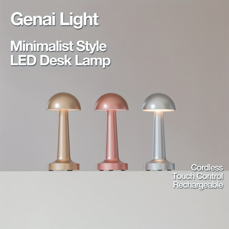 Rechargeable LED table lamp - Kalesh Monk