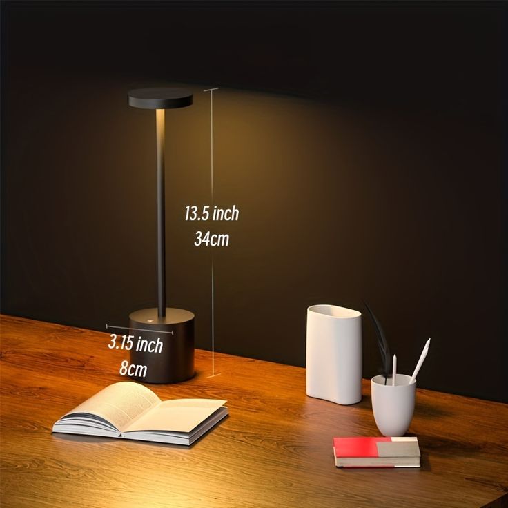 Rechargeable LED table lamp - Kalesh Monk