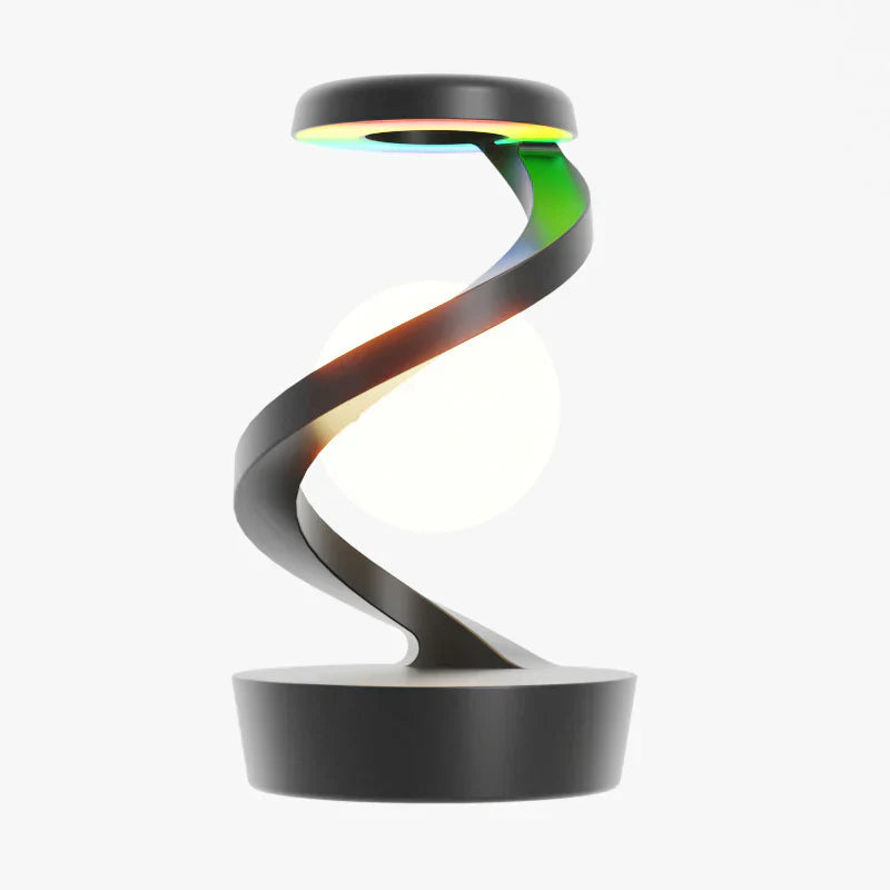 Rotating Wireless RGB Floating Moon Lamp - Kalesh Monk