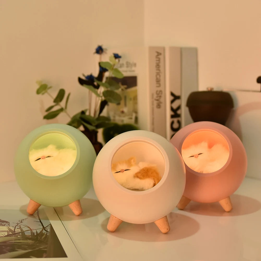 Cat House Night Light Lamp - Kalesh Monk