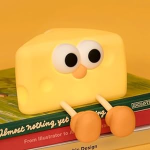 Cheese Silicone LED Night Light For Kids - Kalesh Monk