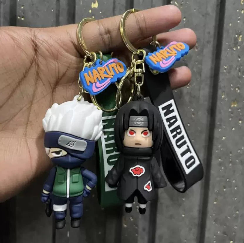 Naruto 6 Design Set 3D Keychain (12 Pieces in Packet)