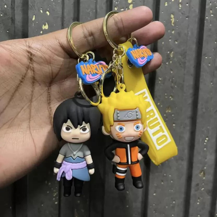 Naruto 6 Design Set 3D Keychain (12 Pieces in Packet)