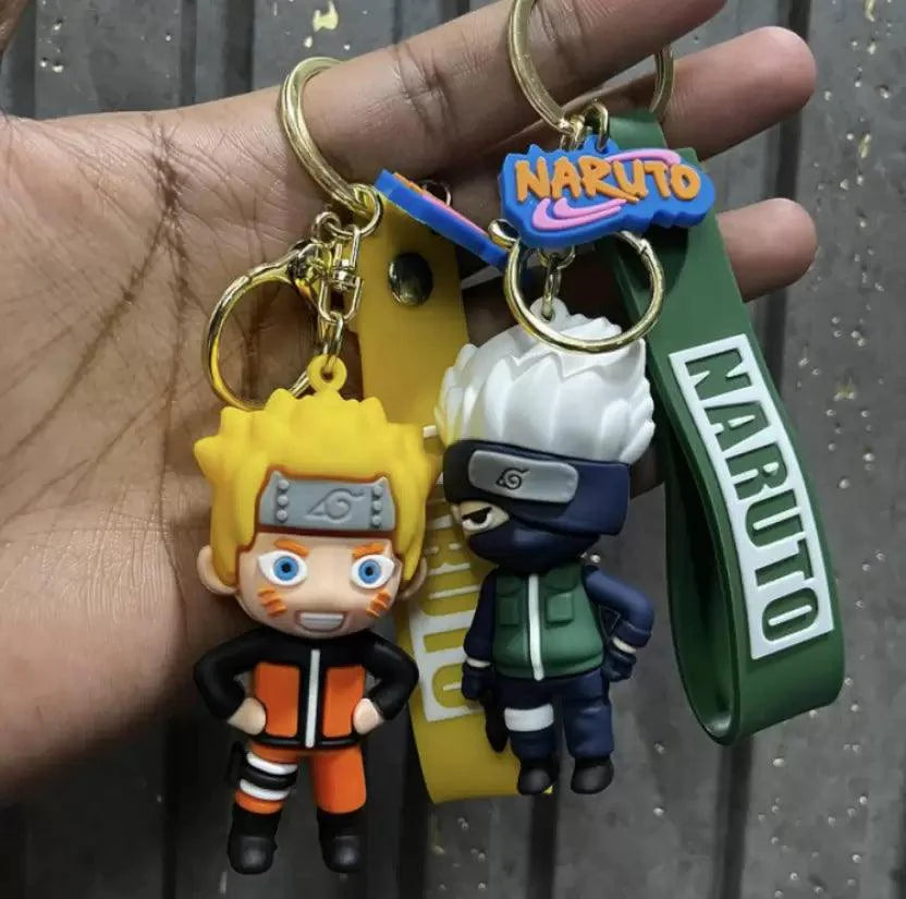 Naruto 6 Design Set 3D Keychain (12 Pieces in Packet)