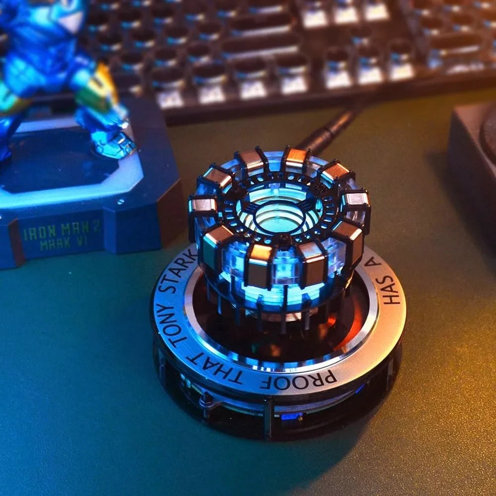 Floating Tony Stark 'S Heart LED Lamp for Marvel & Avengers Fans