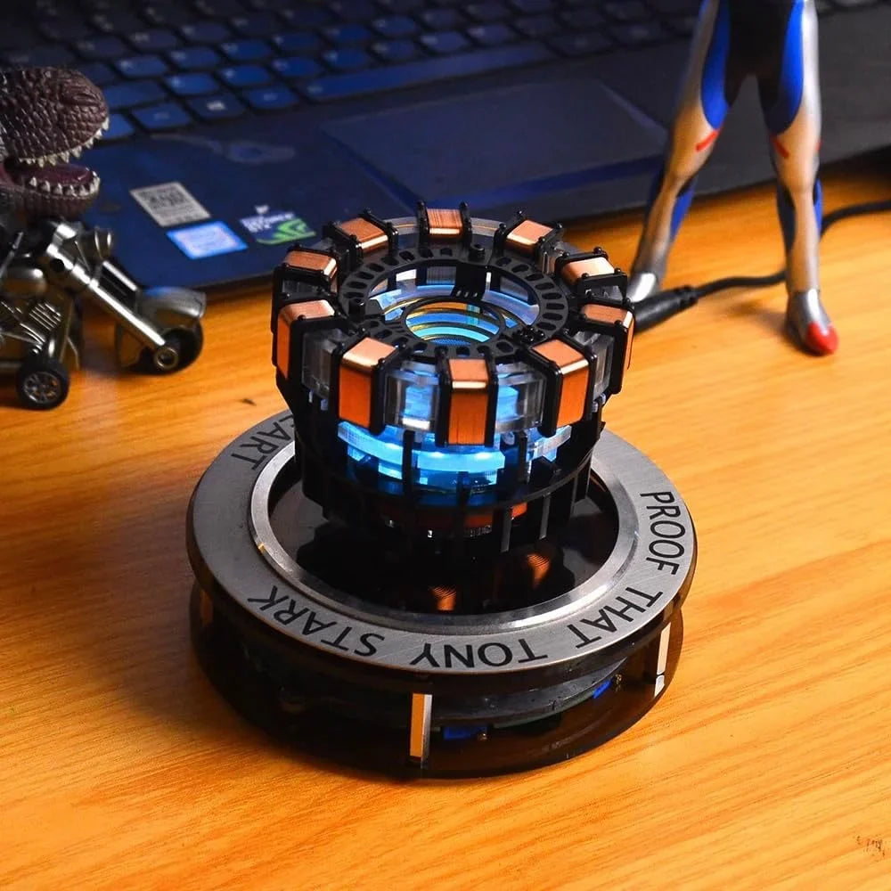 Floating Tony Stark 'S Heart LED Lamp for Marvel & Avengers Fans