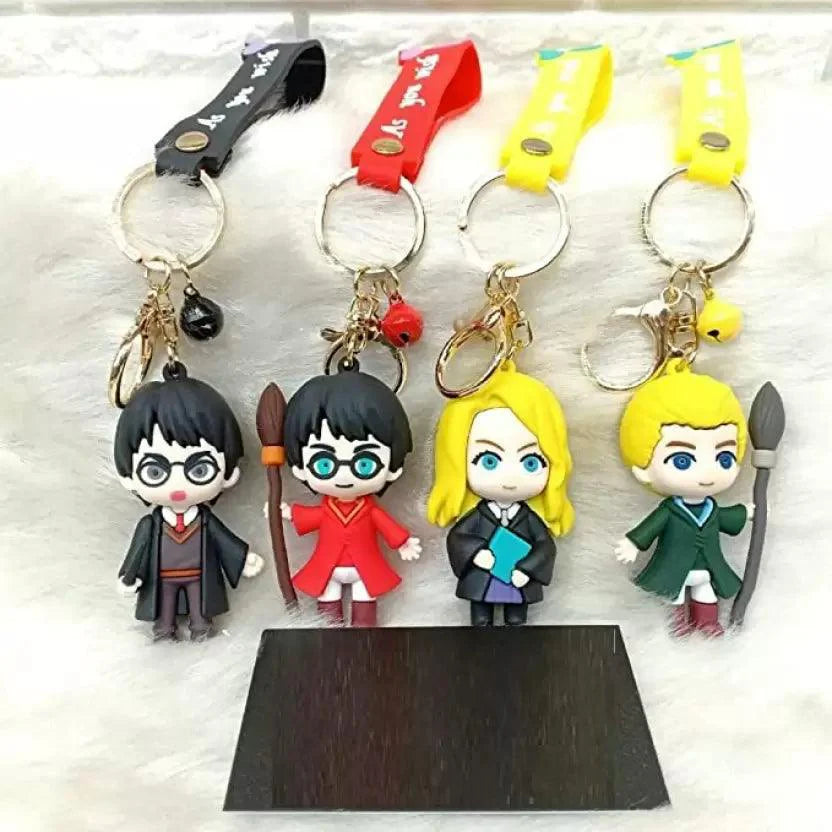 Harry Potter 4 Design set 3D Keychain (12 Pieces in Packet)