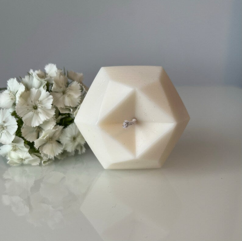 Dimond Shape Candle- pack of 4 - Kalesh Monk