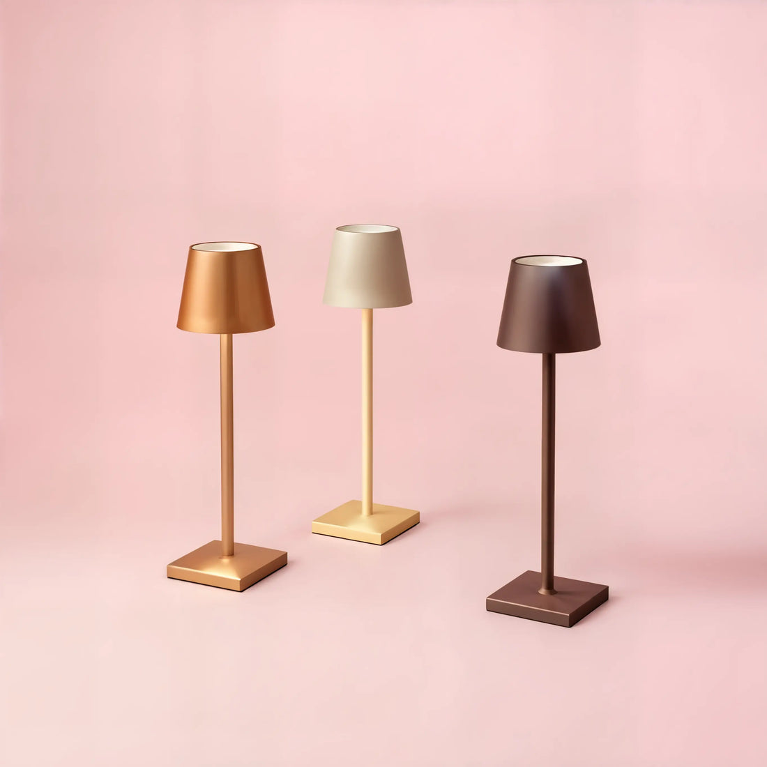 Rechargeable LED Touch Lamp for Desk & Bedside | Wireless Dimmable Table Light | Minimalist Home & Office Decor - Kalesh Monk