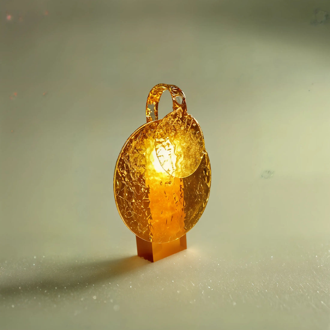 Rotating Rippling Night Light Lamp - Kalesh Monk