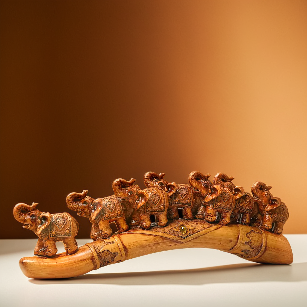 Serengeti Elephant Parade - Kalesh Monk