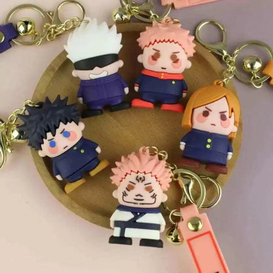 Jujutsu Kaisen 5 Design Set 3D Keychain (12 Piece in Packet- 50/-pp)