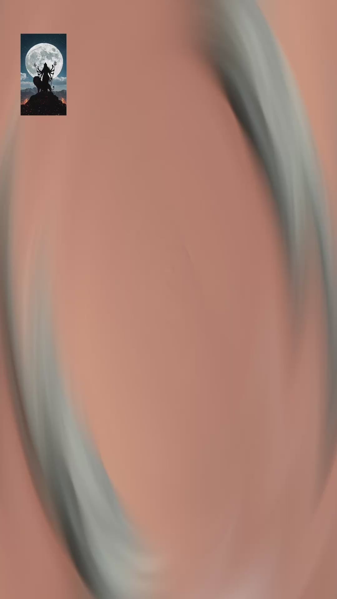 MAA DURGA LED PHOTO FRAME[ACRYLIC]