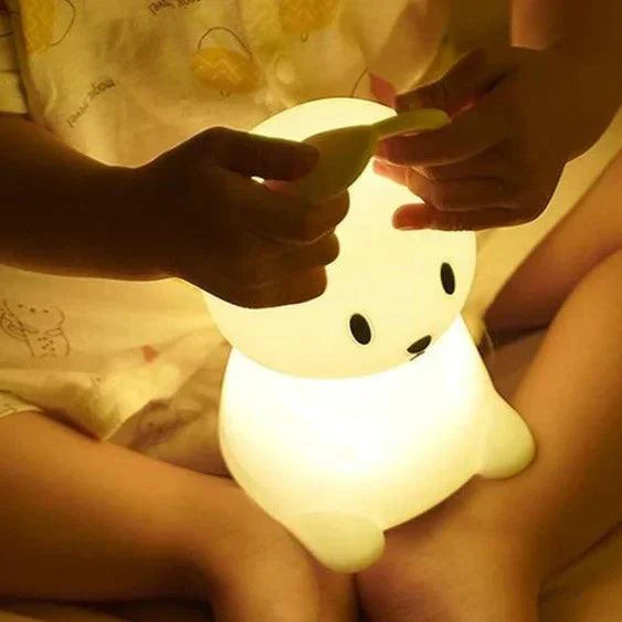 Cute Silicone Bunny Night Light - Kalesh Monk