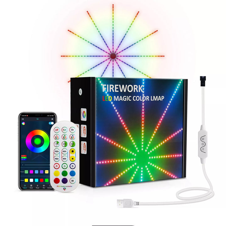 Smart Firework Lights with Remote/APP Control - Kalesh Monk