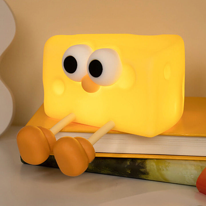 Cheese Silicone LED Night Light For Kids - Kalesh Monk