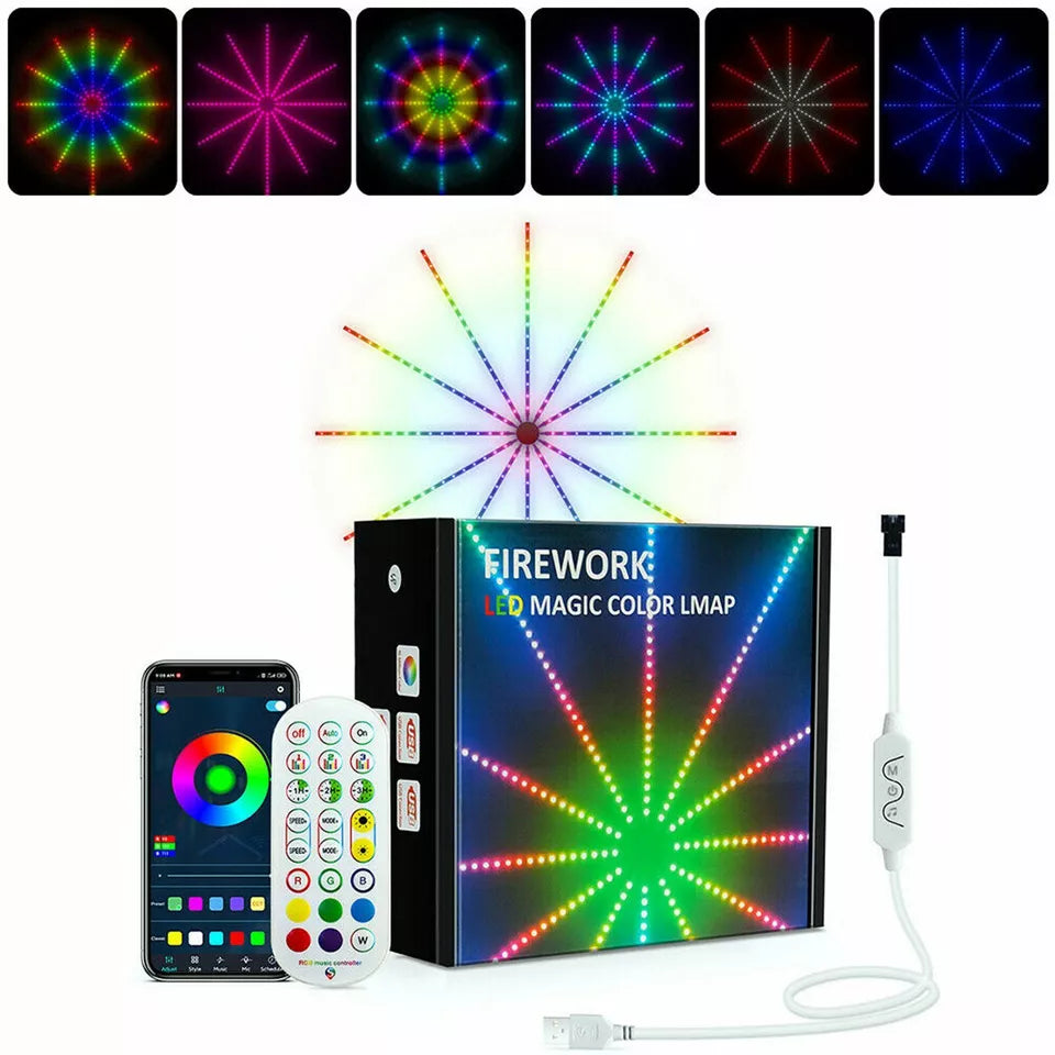 Smart Firework Lights with Remote/APP Control - Kalesh Monk