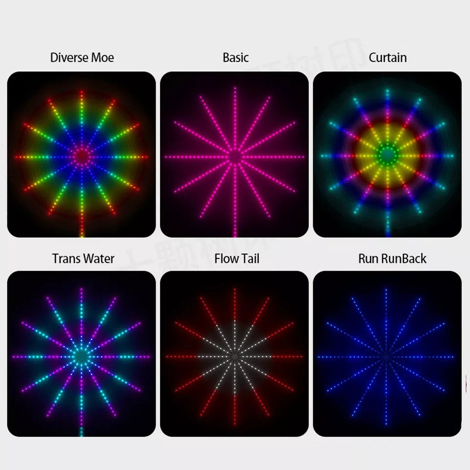 Smart Firework Lights with Remote/APP Control - Kalesh Monk