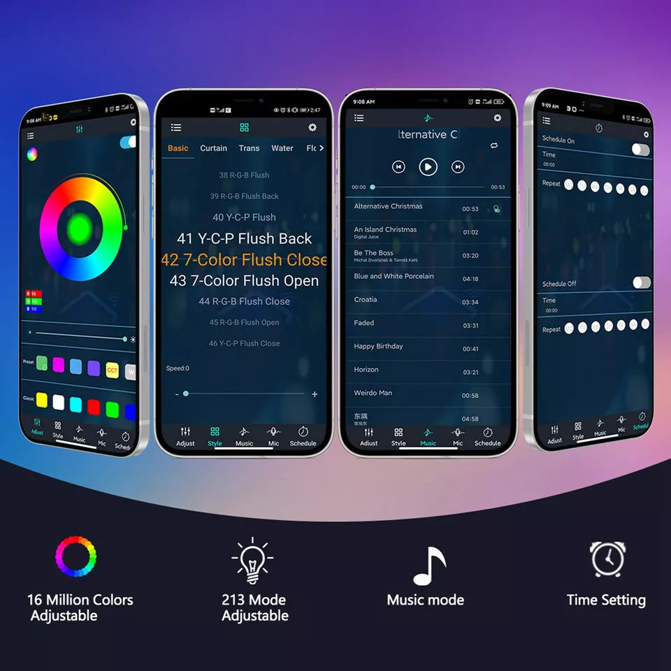 Smart Firework Lights with Remote/APP Control - Kalesh Monk