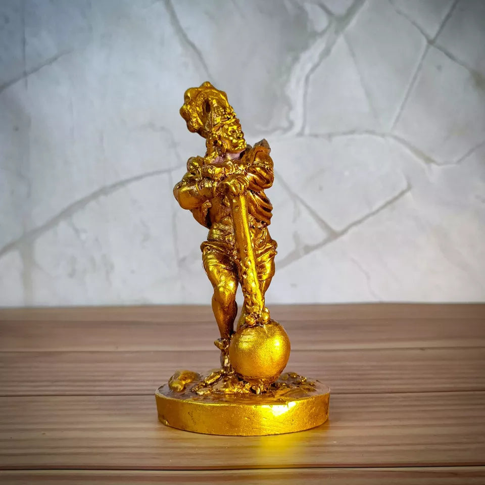 Bahubali Hanuman Idol Home Decor Item Hanuman Murti Statue for Desk - Kalesh Monk