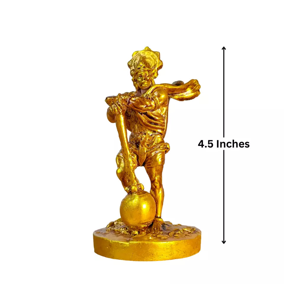 Bahubali Hanuman Idol Home Decor Item Hanuman Murti Statue for Desk - Kalesh Monk