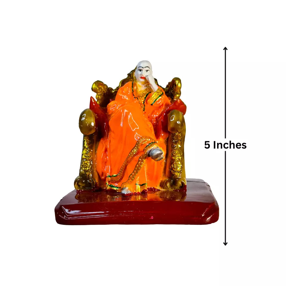 Guruji Swaroop Murti Resin Handmade sculpture Idol - Kalesh Monk